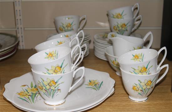 A Royal Albert daffodil tea set